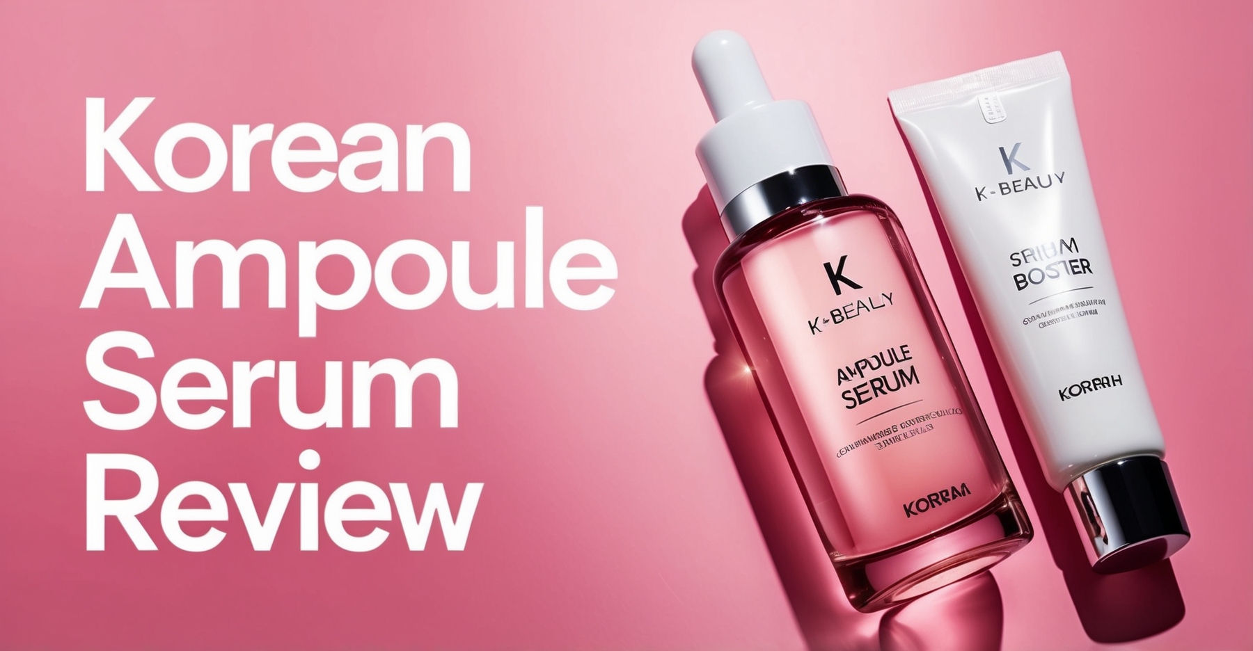 Korean Ampoule Serum Booster Review