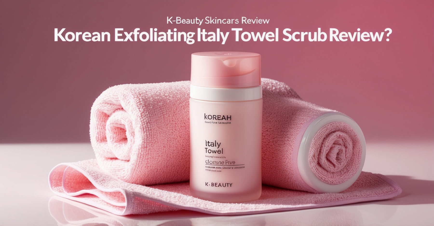 Korean Exfoliating Italy Towel Body Scrub Review