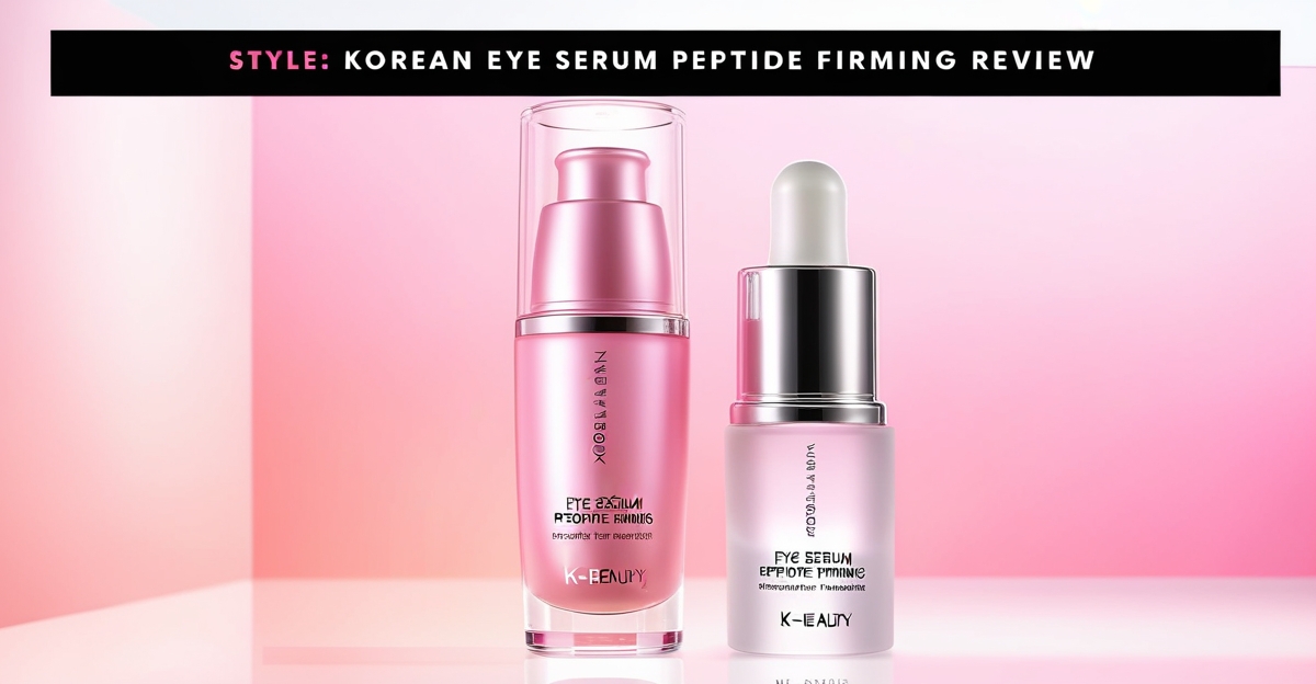 Quick Picks: Korean Eye Serum Peptide Firming