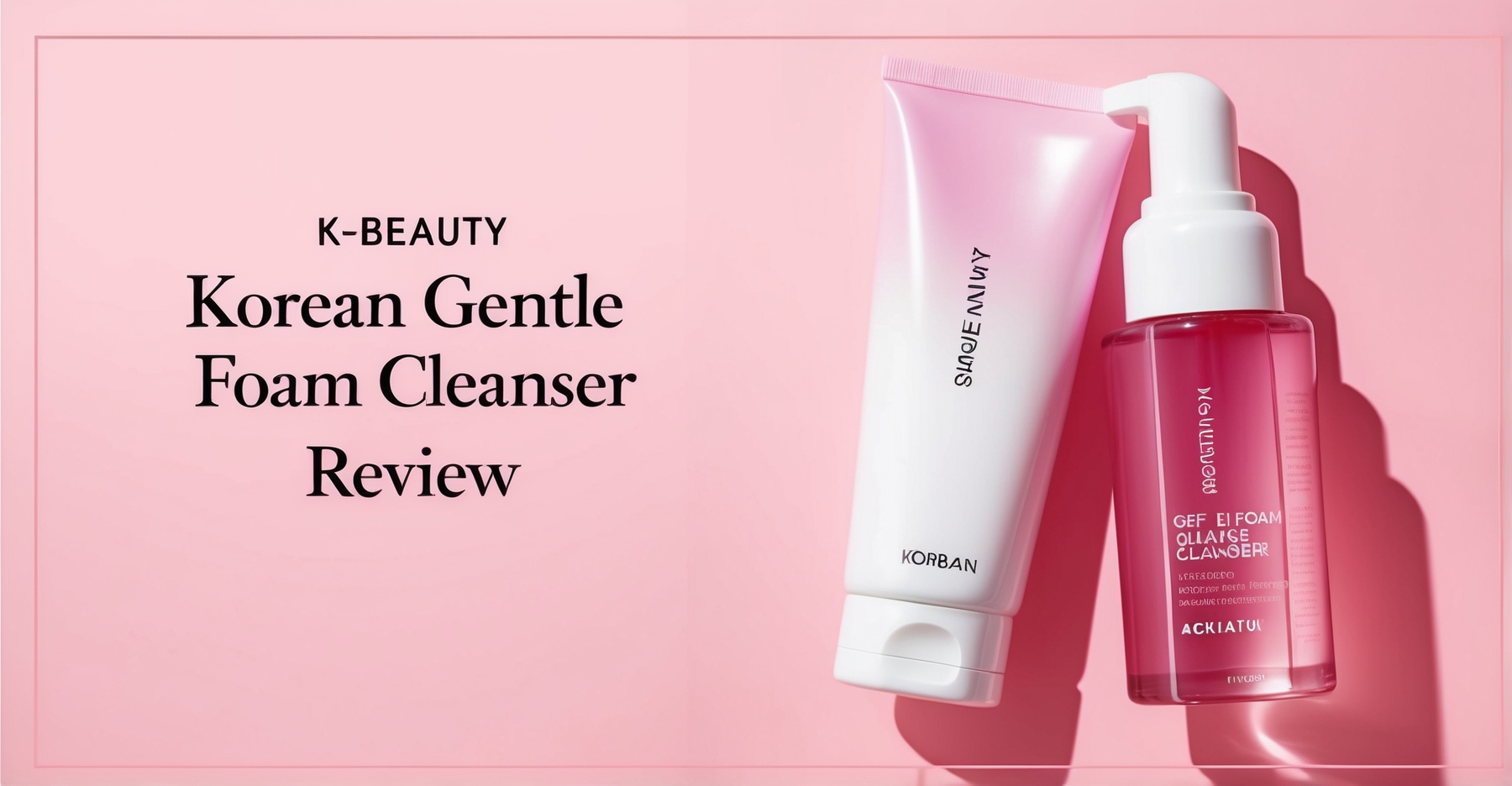 Quick Picks: Best Korean Gentle Foam Cleansers