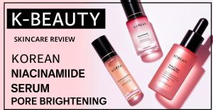 Korean Niacinamide Serum Pore Brightening