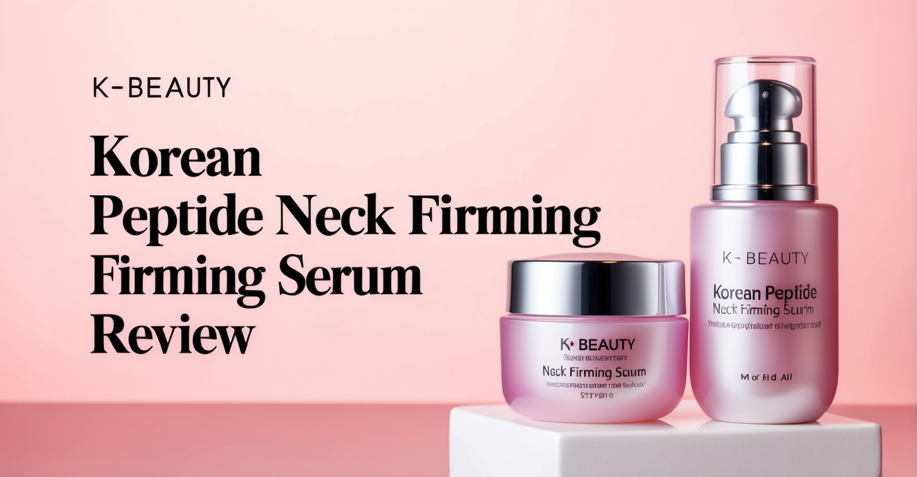 Korean Peptide Neck Firming Serum Review