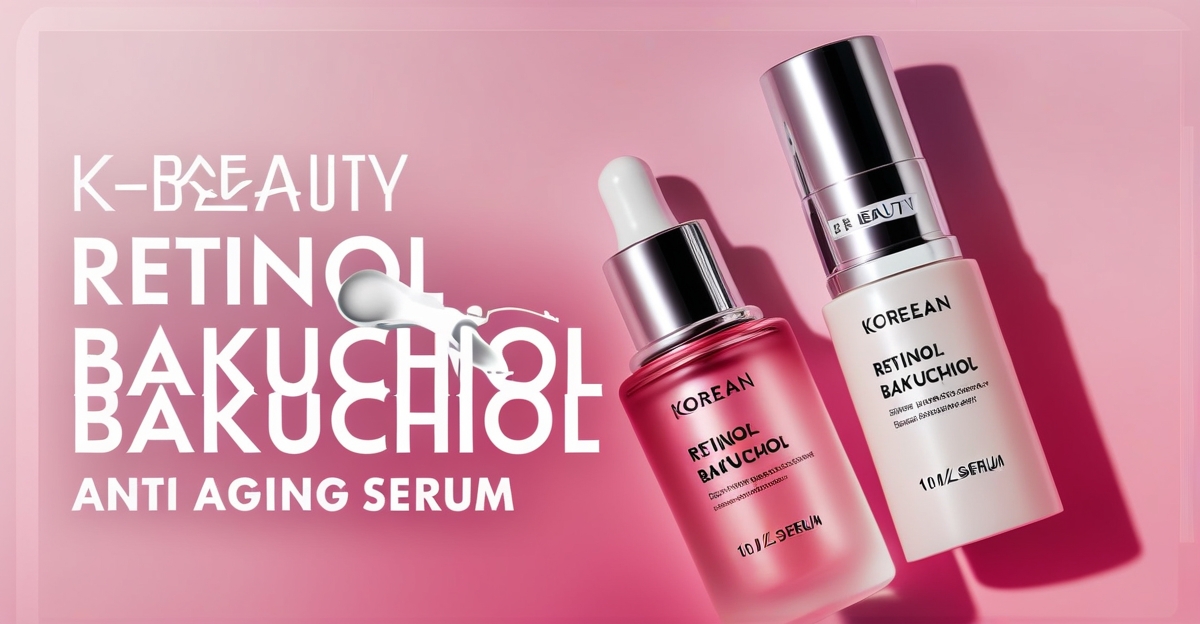 Korean Retinol Bakuchiol Anti Aging Serum