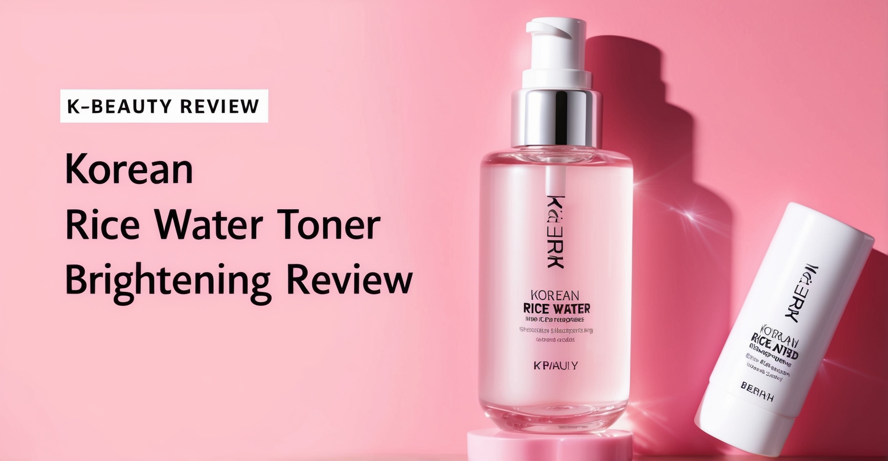 Korean Rice Water Toner Brightening Review
