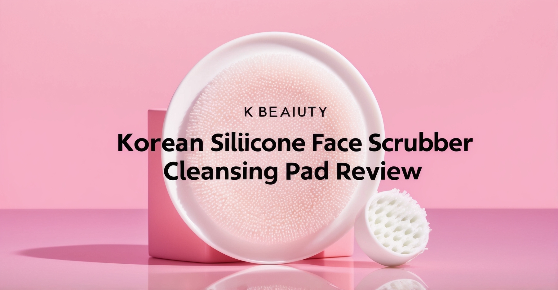 Korean Silicone Face Scrubber Cleansing Pad Review