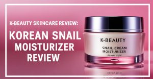 Korean Snail Cream Moisturizer Review