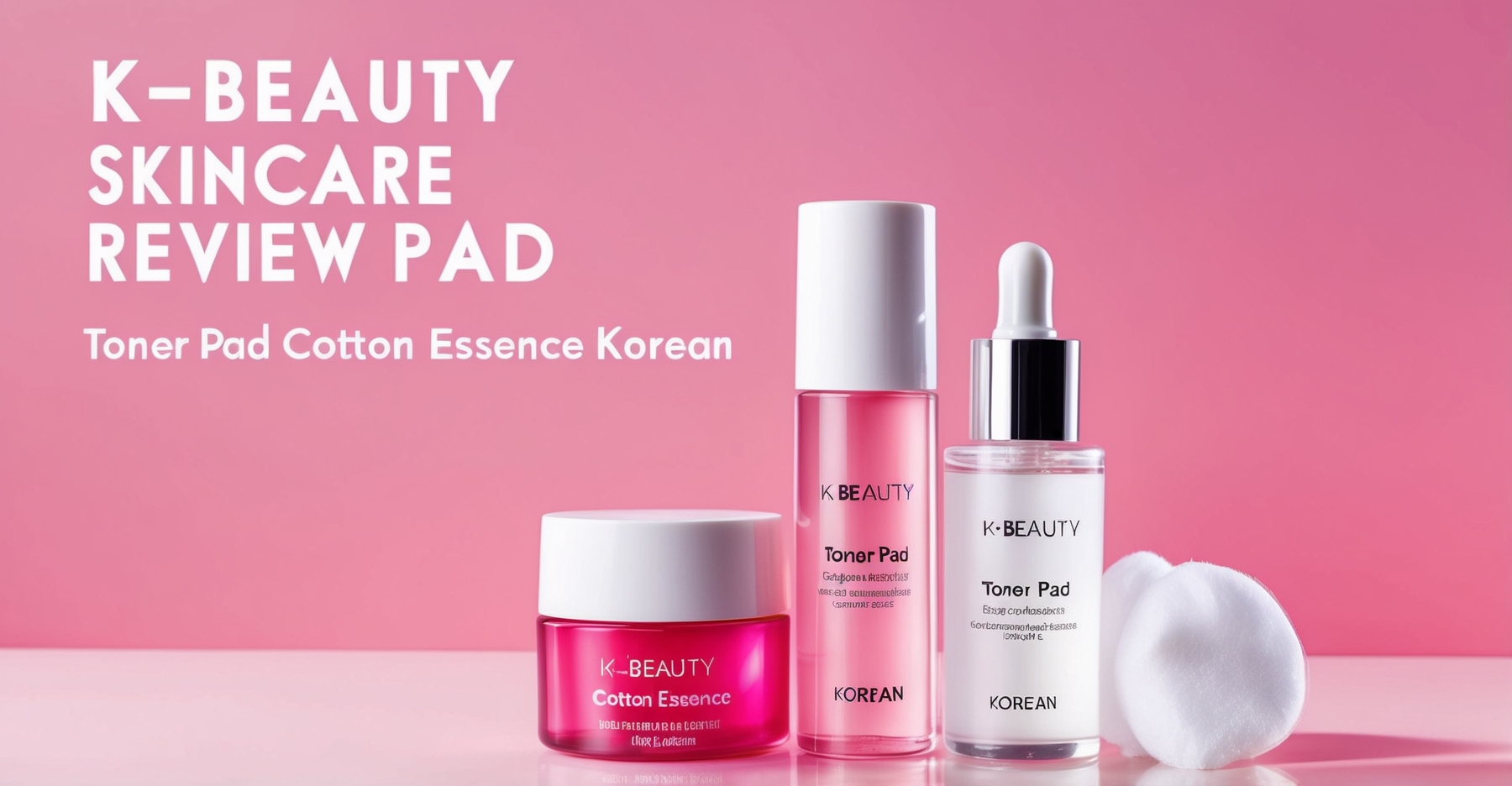Toner Pad Cotton Essence Korean