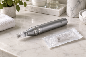 How to Use an At-Home Microneedling Pen Correctly